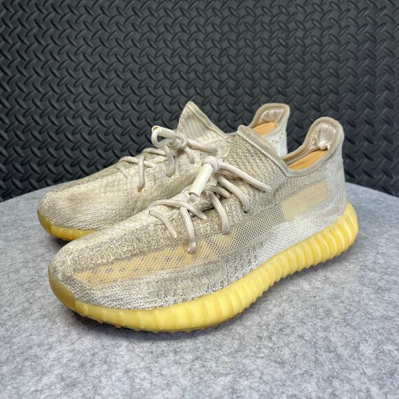 Adidas Yeezy Boost 350 V2 Natural FZ5246 Mens Size 7 Womans Size 8.5 - Picture 3 of 6